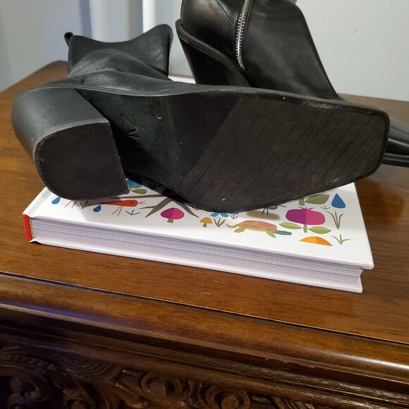 Zara Square toe Cowboy boots - Picture 2 of 3